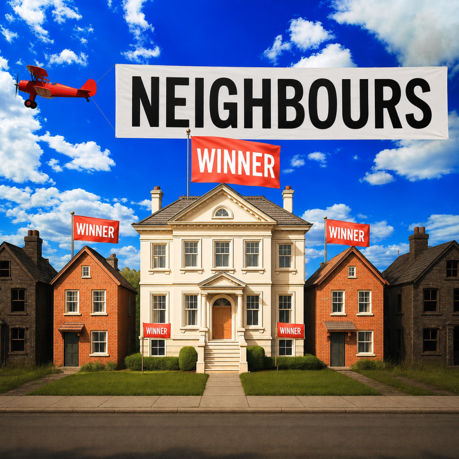 NEIGHBOURS- THREE WINNERS 