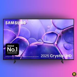 SAMSUNG 55” CRYSTAL 4K SMART TV