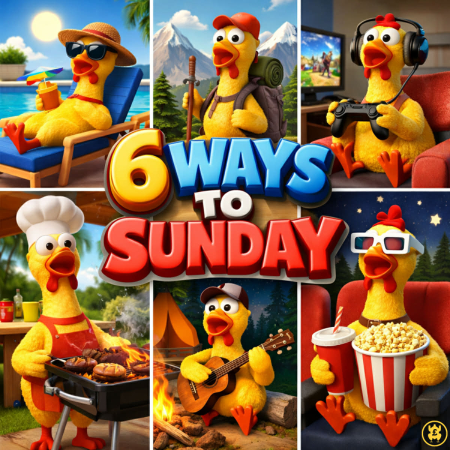SIX WAYS TO SUNDAY - 6 WINNERS 