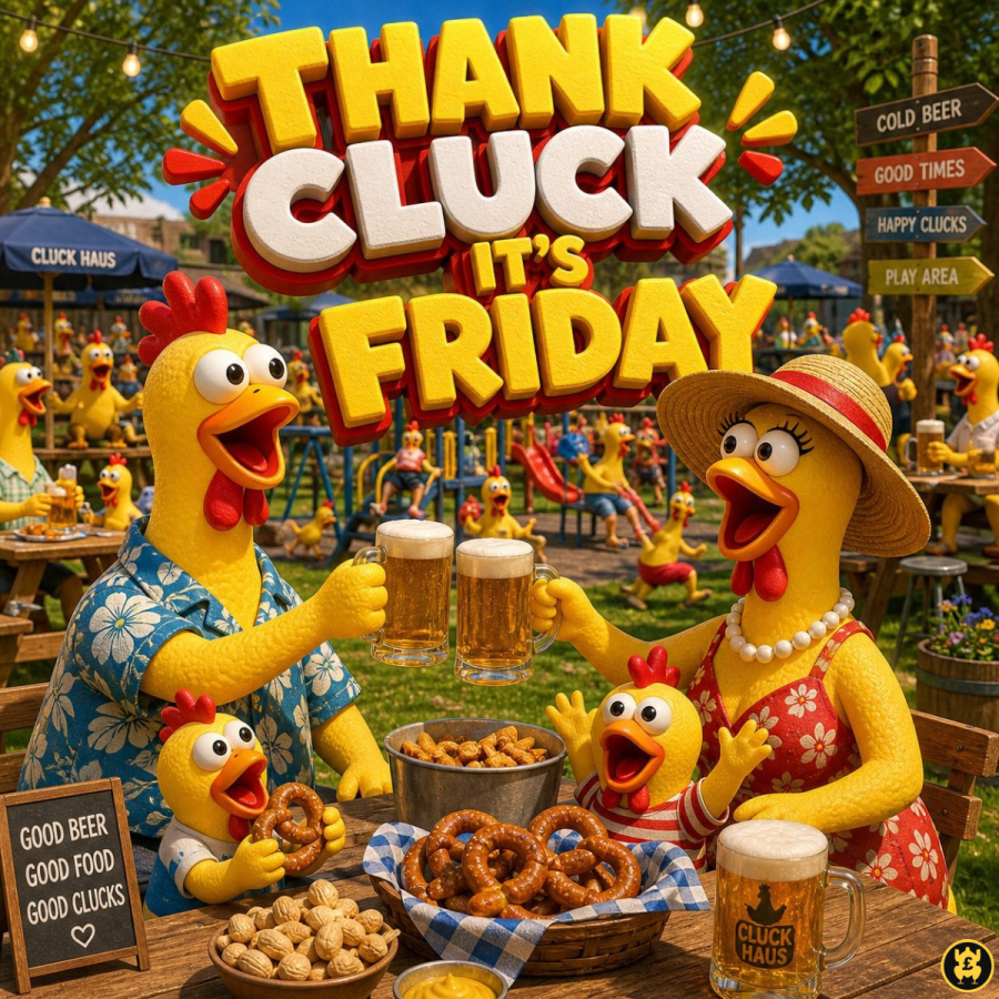 THANK CLUCK IT’S FRIDAY - 8 WINNERS