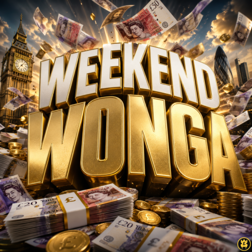 WEEKEND WONGA - 10 WINNERS
