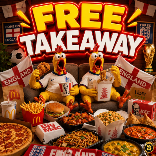 FREE TAKEAWAY - 2 WINNERS