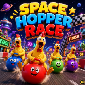 SPACE HOPPER RACE - £100 CASH