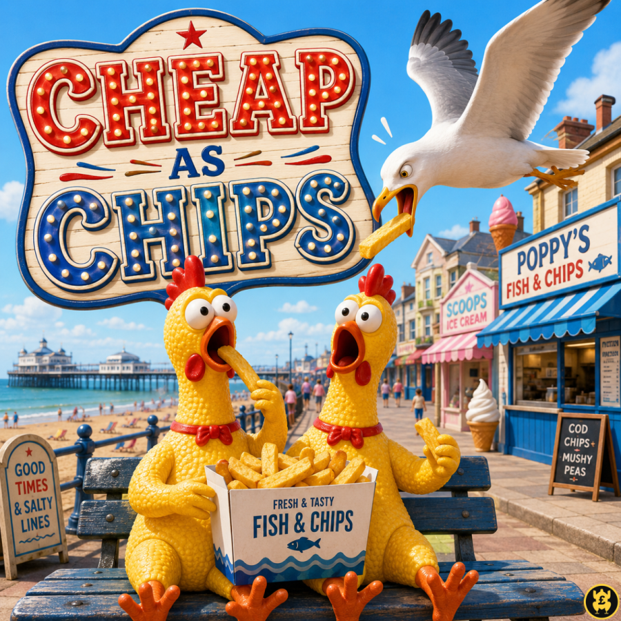 CHEAP AS CHIPS - 10 WINNERS