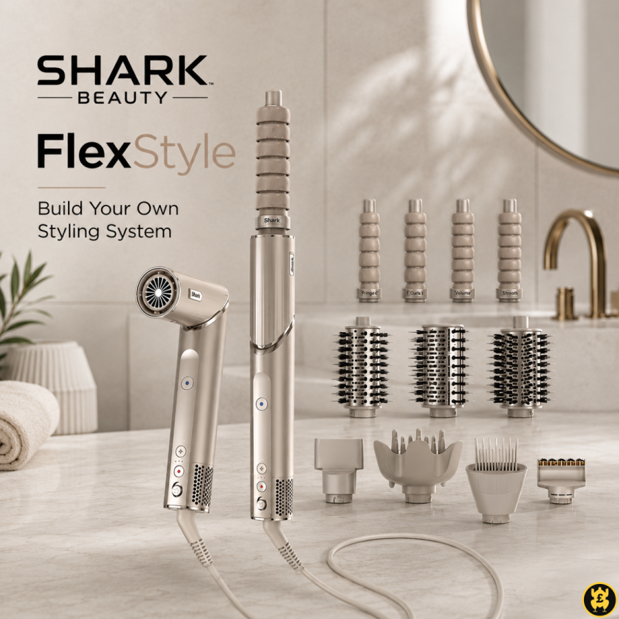 SHARK FLEXSTYLE BUILD YOUR OWN STYLING SYSTEM - 4 WINNERS