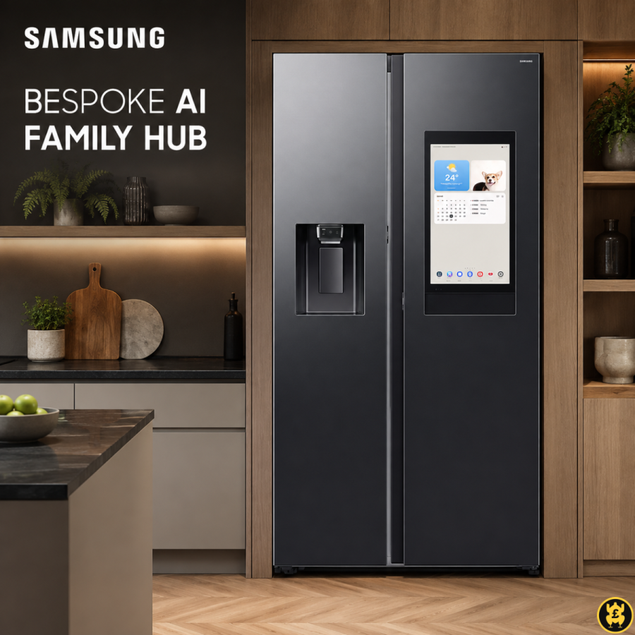 SAMSUNG BESPOKE AI FAMILY HUB FRIDGE FREEZER