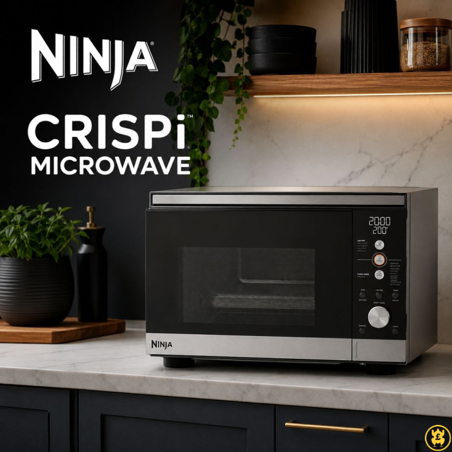 NINJA CRISPI MICROWAVE - 2 WINNERS
