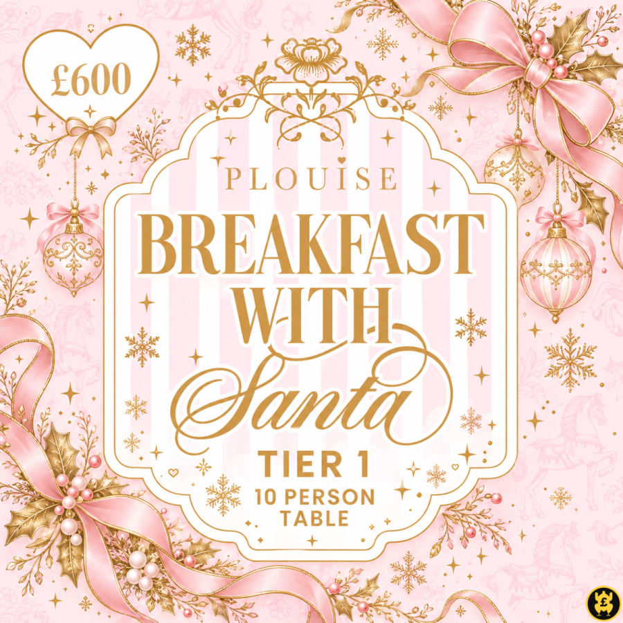 PLOUISE BREAKFAST WITH SANTA TABLE FOR 10