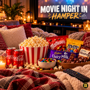 MOVIE NIGHT IN HAMPER