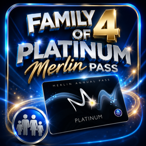 PLATINUM FAMILY OF 4 MERLIN PASS