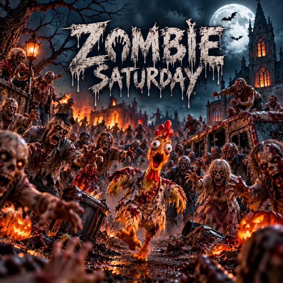 ZOMBIE SATURDAY - 20 WINNERS