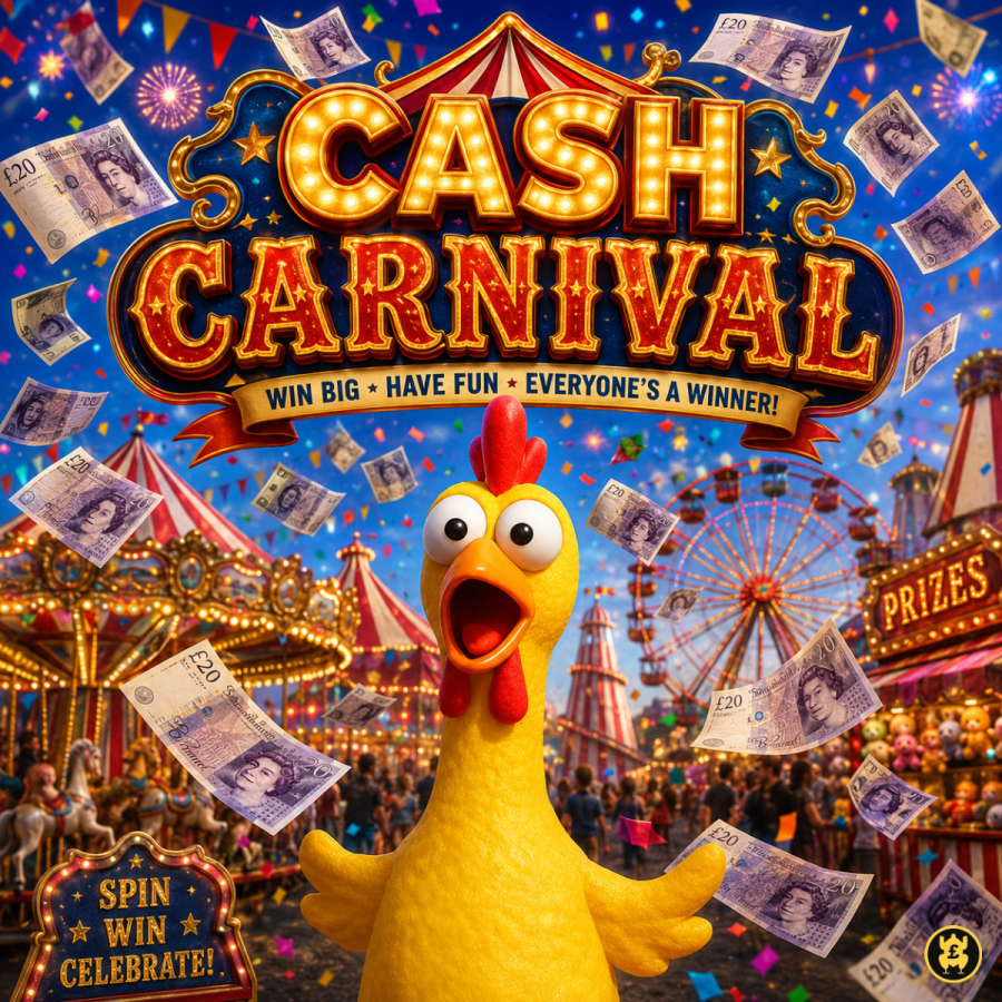 CASH CARNIVAL- 8 WINNERS 