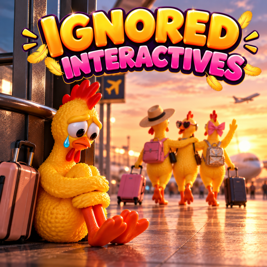 IGNORED INTERACTIVES- 5 WINNERS 