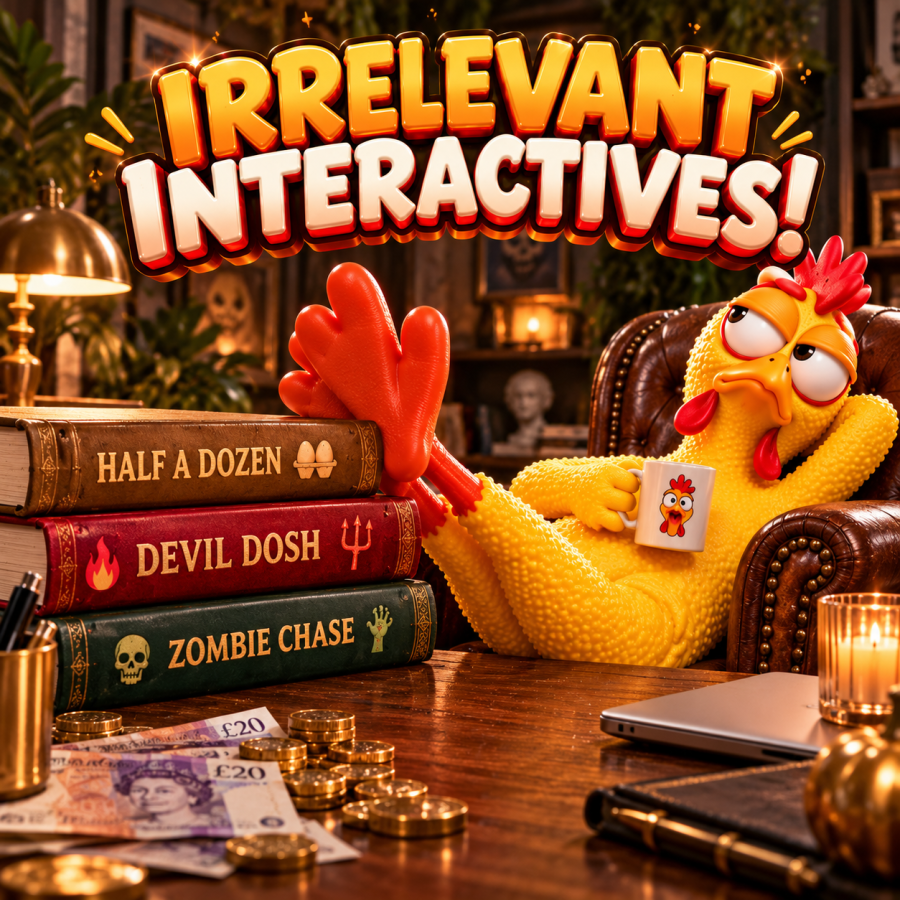 IRRELEVANT INTERACTIVES- 5 WINNERS 